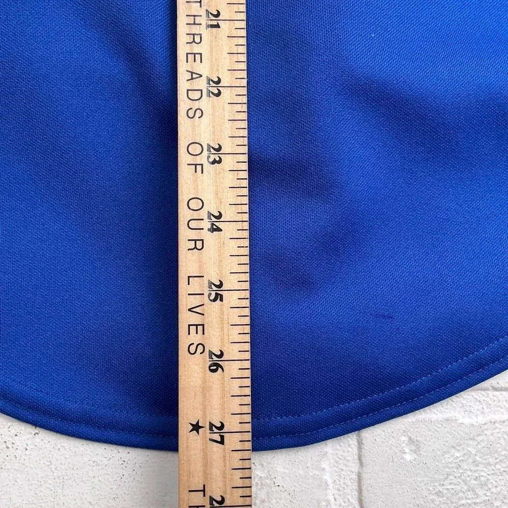 Teamwork Jersey Mens 34-36 Blue Red TITANS 9‎ Baseball Uniform Shirt USA VTG